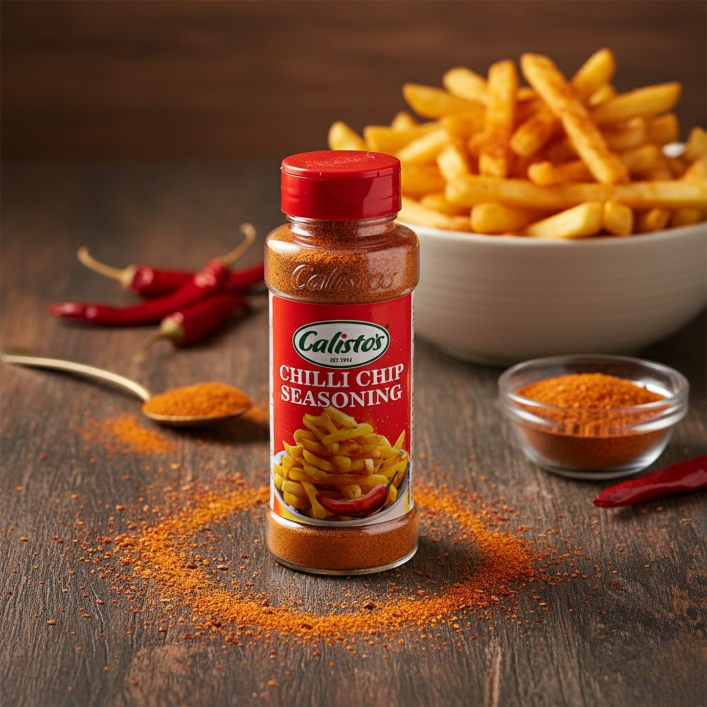 Calisto’s Chilli Chip Seasoning 150g