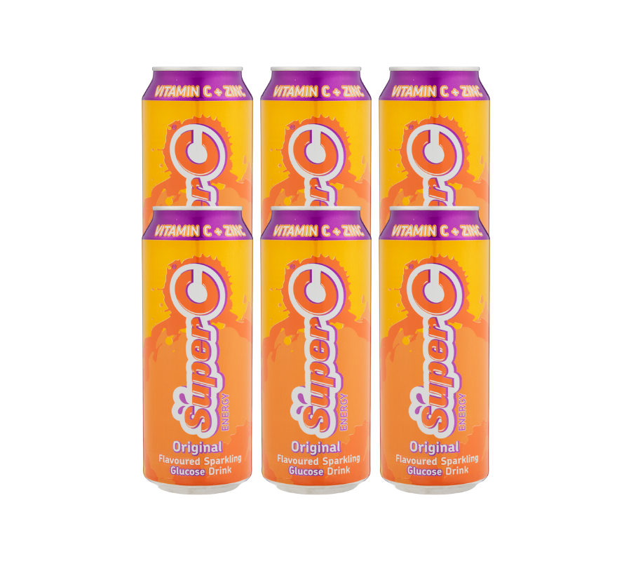 Super C Energy Drink Original | 6 Pack 500ml Cans