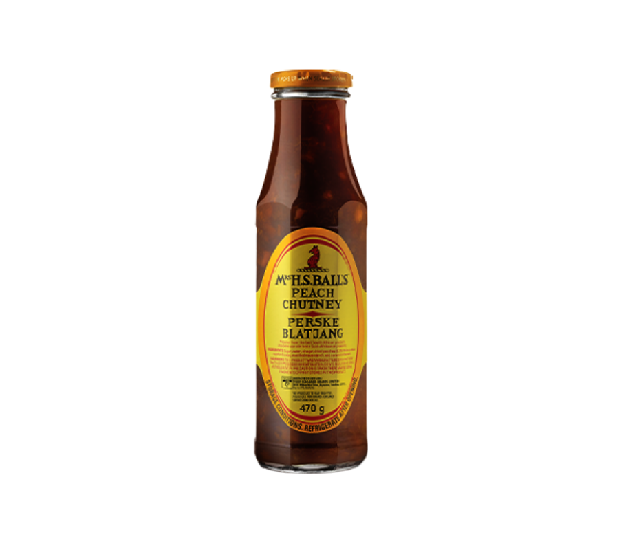 Mrs Balls Chutney Peach 470ml