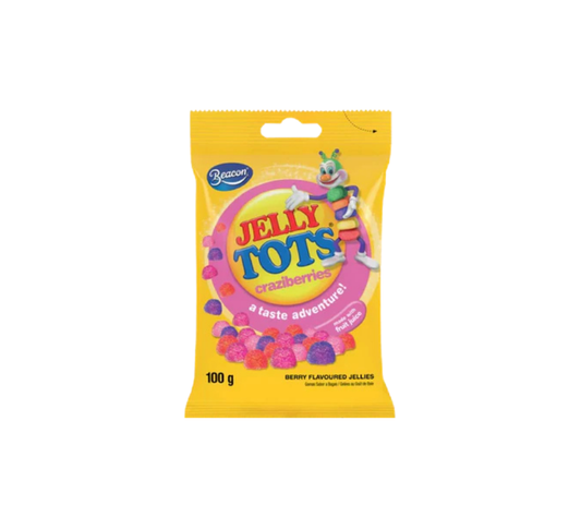 South African Jelly Tots Craziberries 100g