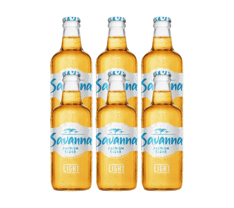Savanna Light 6 Pack 330ml Bottles