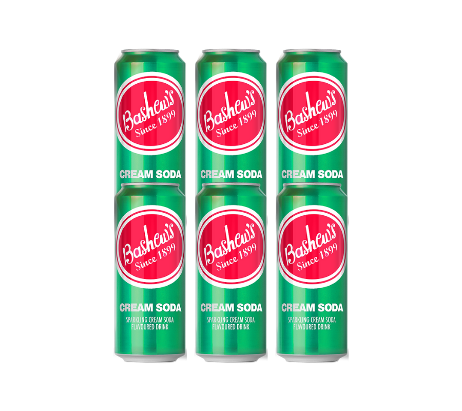 Bashews Cream Soda 6 Pack 330ml