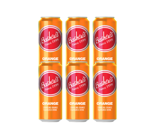 Bashews Orange 6 Pack 300ml Cans