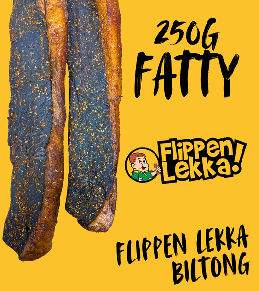 Fatty Flippen Lekka Biltong 250g (Sliced)