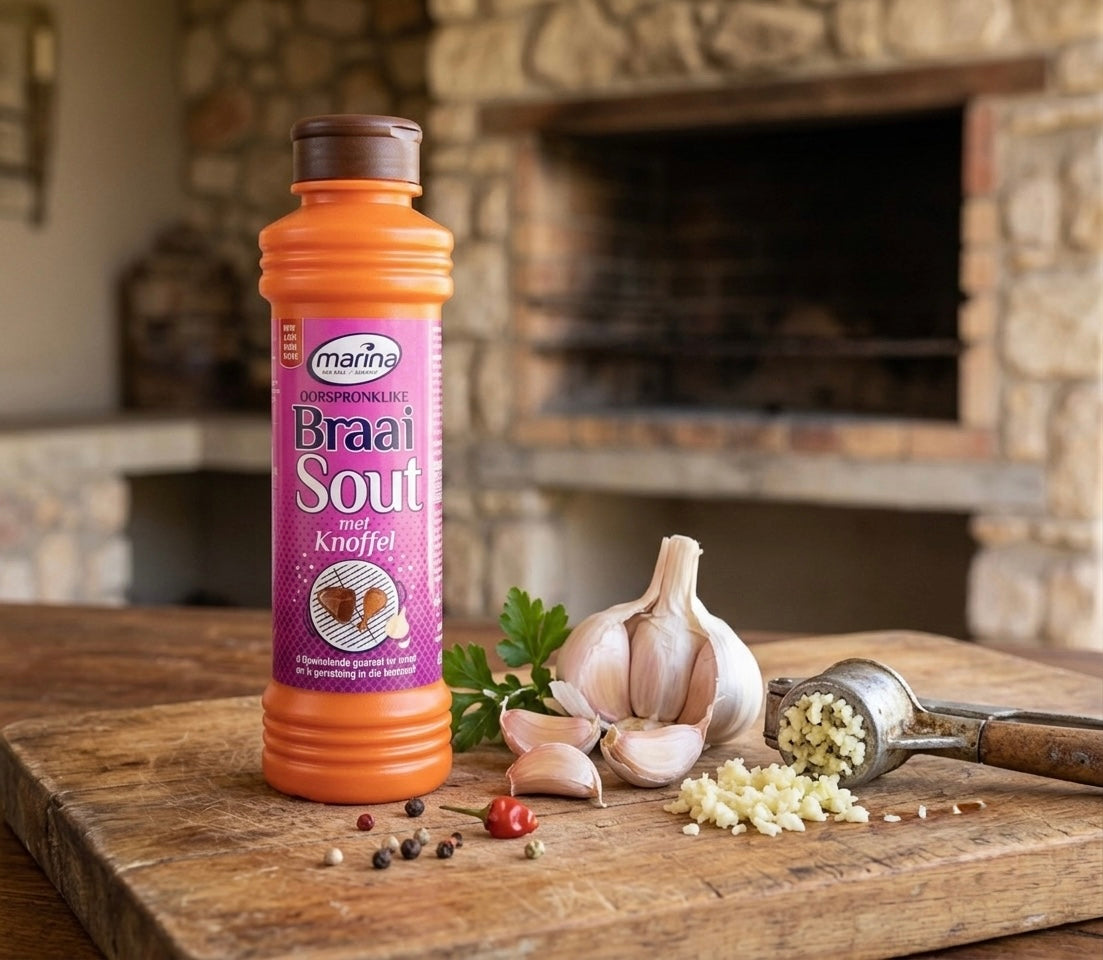 Marina Braai Salt with Garlic 400g