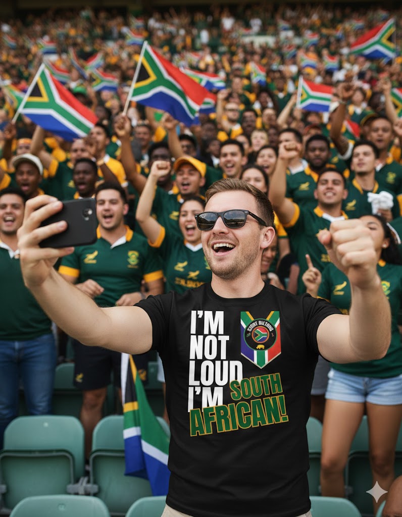 T Shirt | I’m Not Loud, I’m South African