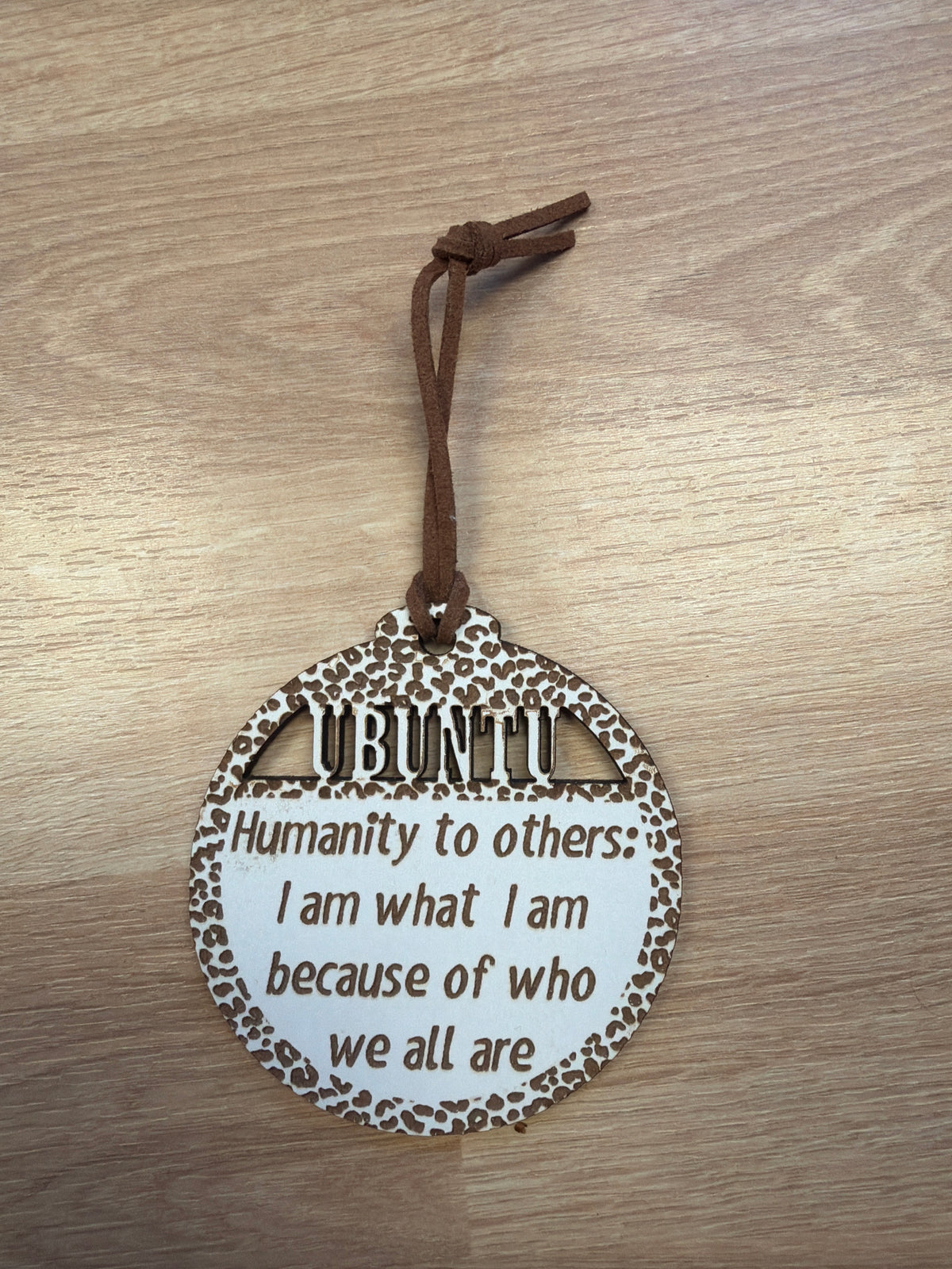 Africa keyring