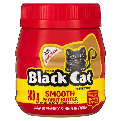 Black Cat Smooth Peanut Butter 400g