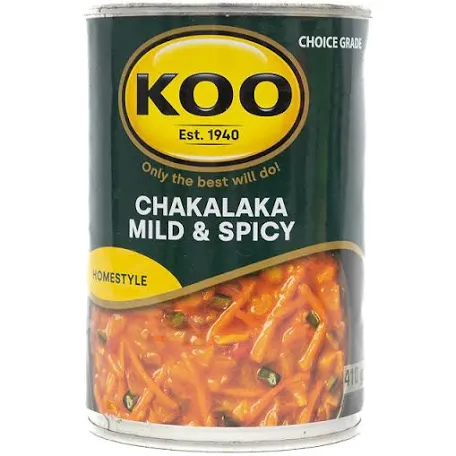 Koo Chakalaka Mild and Spicy 410g