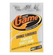 Isotonic Game Powder Orange Sachet 80g