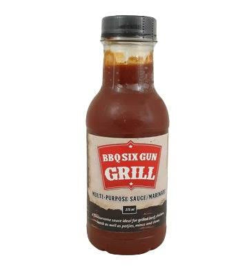 Six Gun Grill Sauce/Marinade 375ml - Reduced - BB 13.08.26