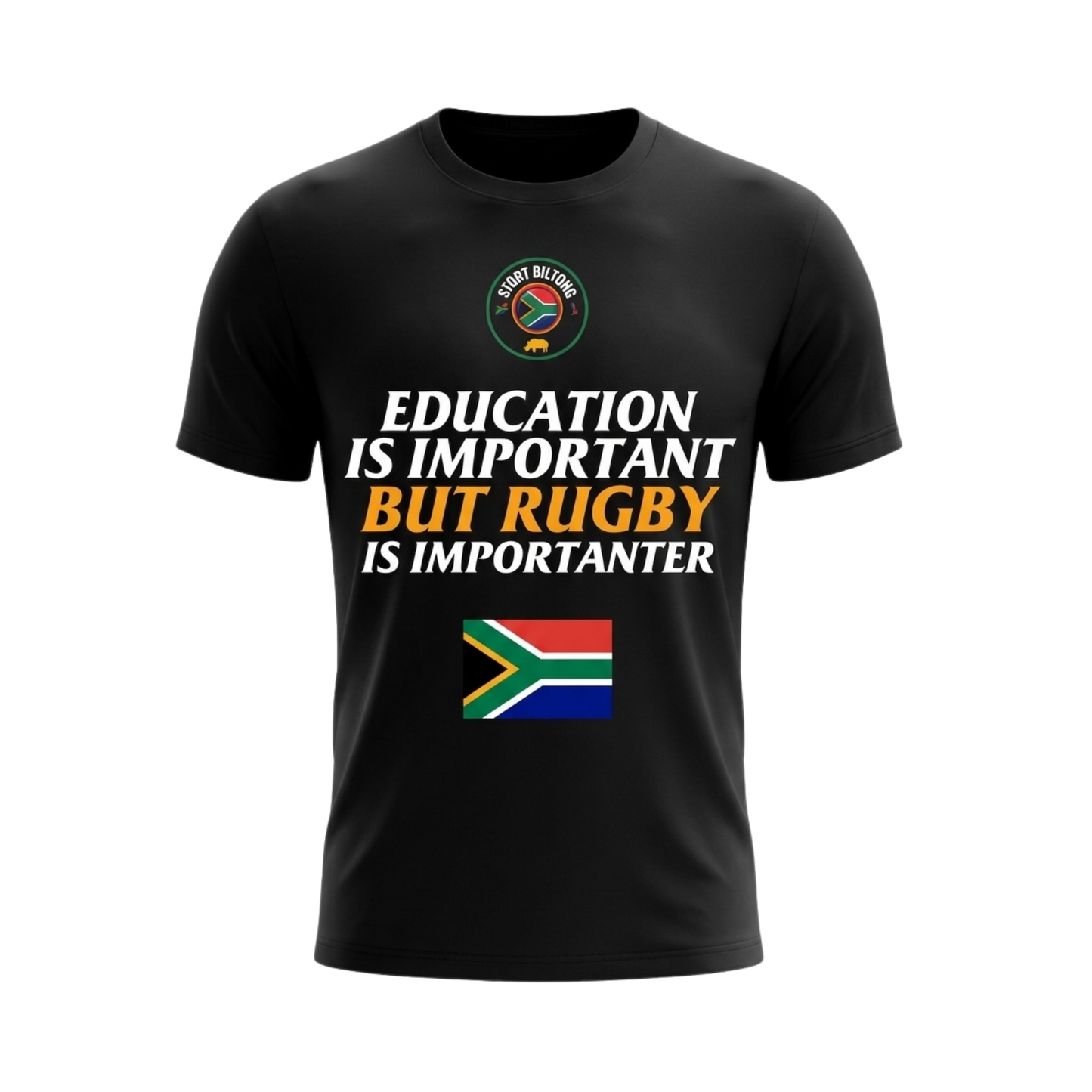 T Shirt | Education is important | New Black Design