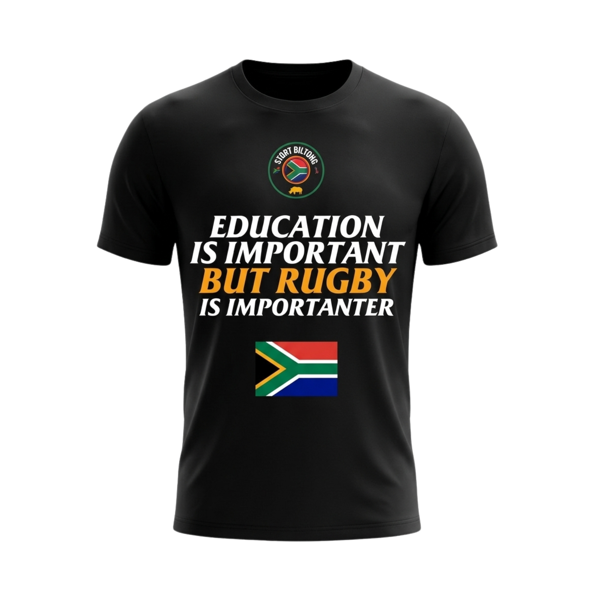 T Shirt | Education is important | New Black Design