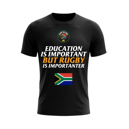 T Shirt | Education is important | New Black Design