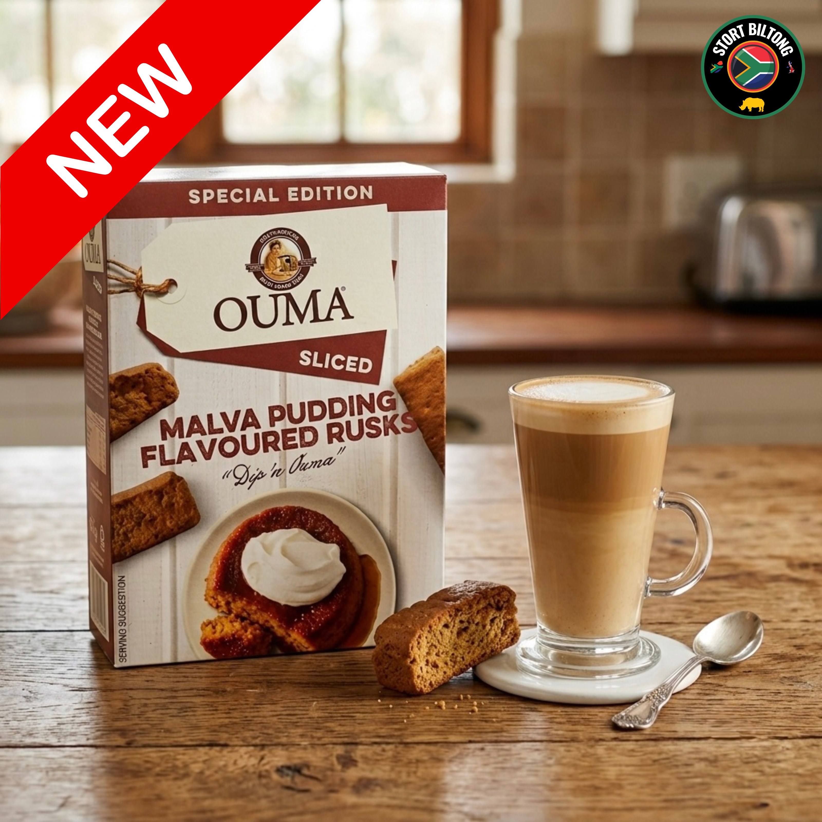 Ouma Rusks | Malva Pudding Flavour