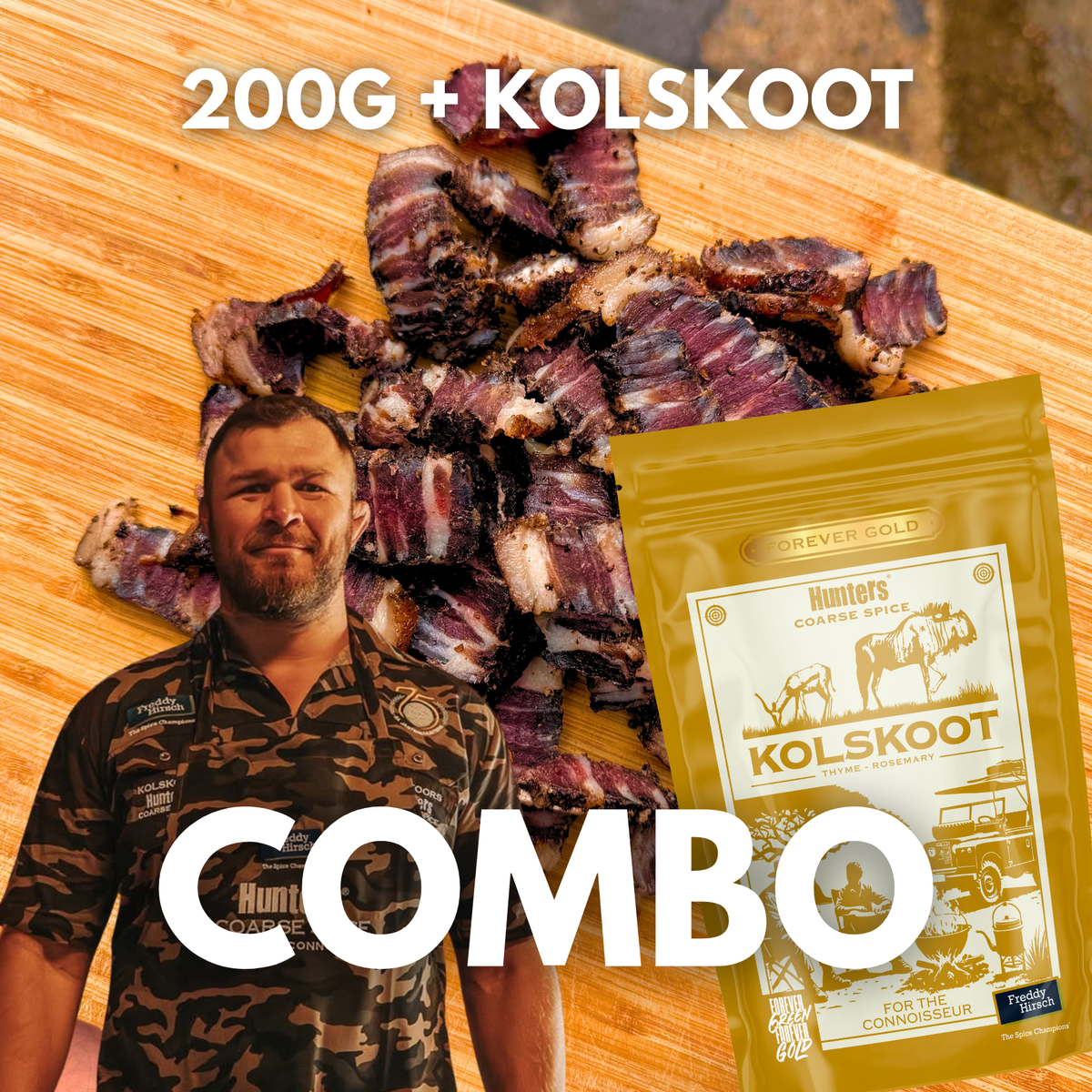 Duane’s Hunting Biltong & Kolskoot Combo