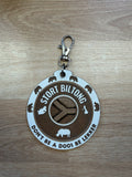 Stort Biltong keyring