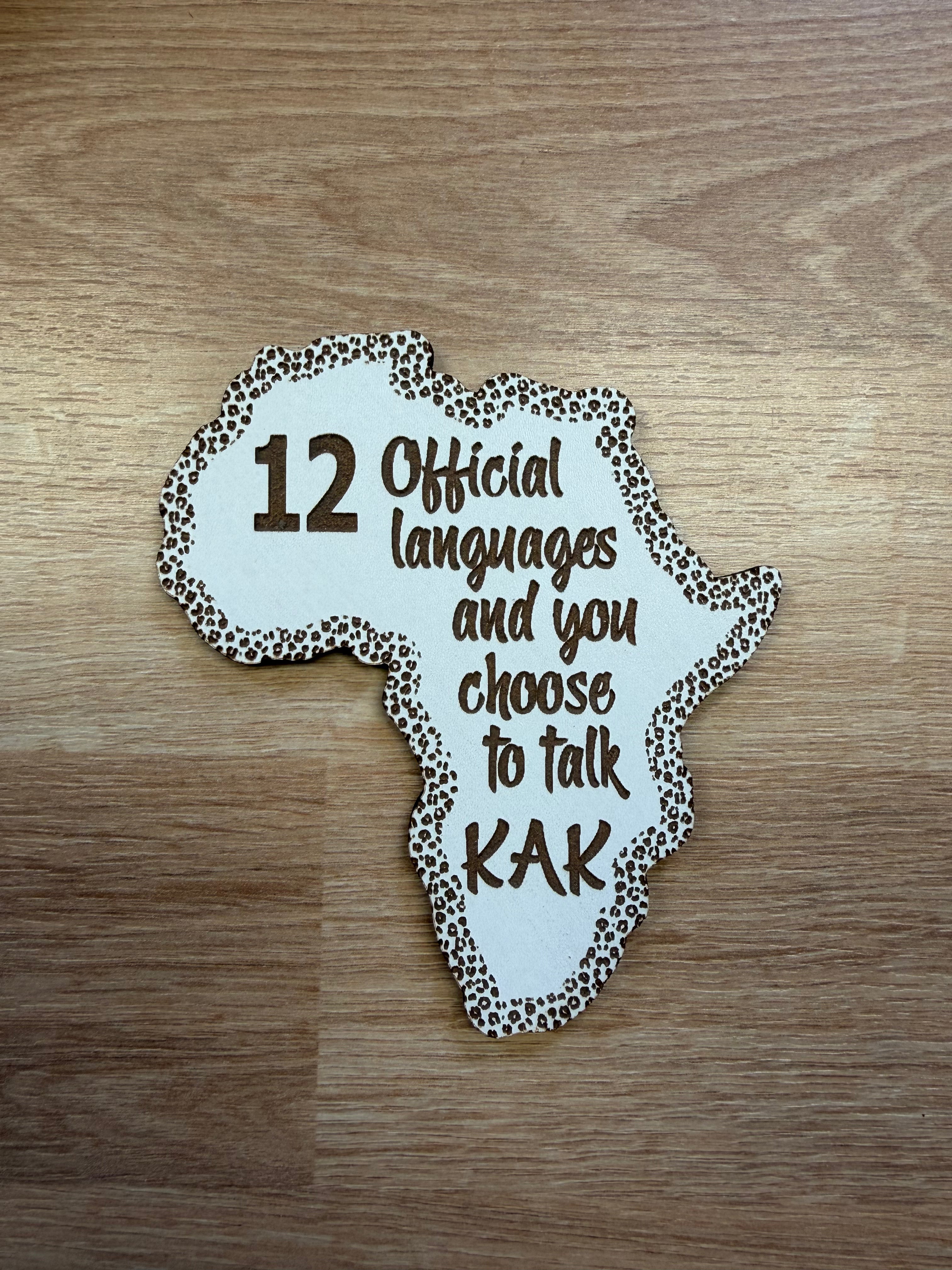 12 languages magnet