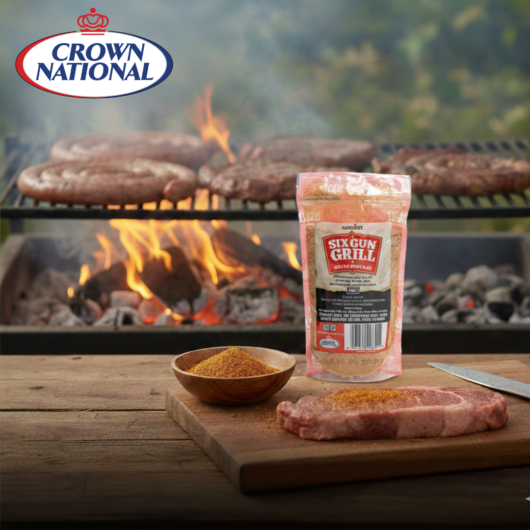 Six Gun Grill Spice - Crown National 200g