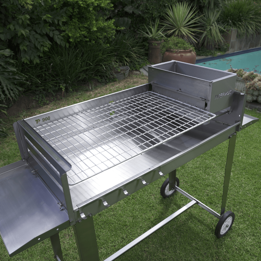 Mobile Braai Stainless Steel