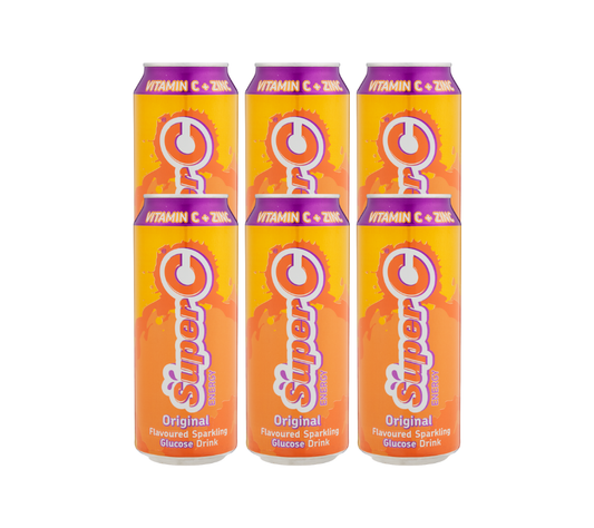 Super C Energy Drink Original | 6 Pack 500ml Cans
