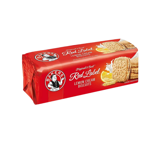 Bakers Red Label Lemon Creams 200g
