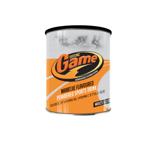 Isotonic Game Powder Naartjie Tin 720g