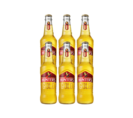 Hunters Gold 6 Pack 330ml Bottles