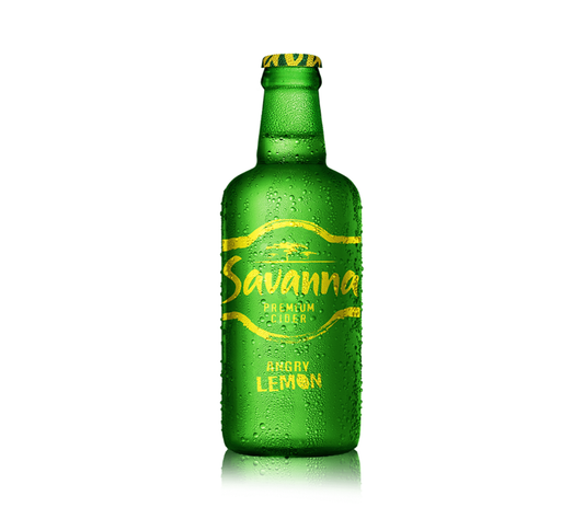Savanna Angry Lemon Cider 330ml Bottle