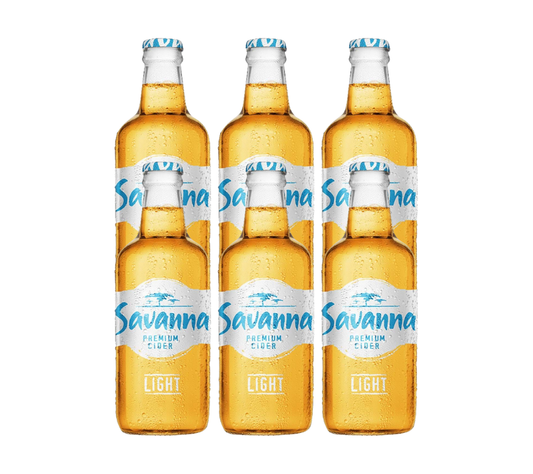 Savanna Light 6 Pack 330ml Bottles