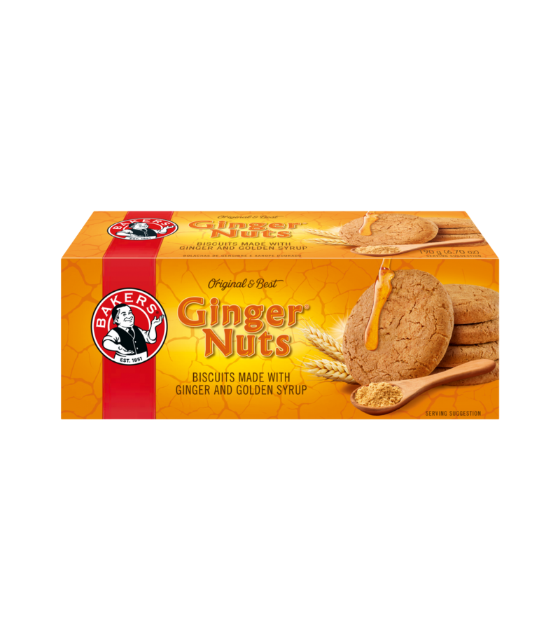 Bakers Ginger Nuts 200g